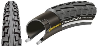 Continental TourRide Reflex Trekking and City Tyres - Black, 42-635