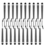 ISOUL Stylus Capacitive Touch Pen [20 PACK] Universal Stylus 3.5 Jack For Smartphone, Mobile, Phone, Notebook, Tablet, iPhone, iPad, iPod, Car Navigation system and more (Black)