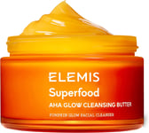 ELEMIS Superfood AHA Facial Cleanser to Brighten & Nourish Skin, Gentle Double C