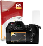 atFoliX 3x Screen Protection Film for Panasonic Lumix DC-G9 matt&shockproof