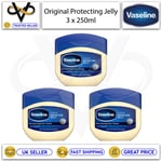 3 x Vaseline Original Petroleum Jelly 250ml For All Types Of Skin
