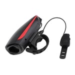 Bicycle Bell Waterproof Loud Cycling Electric Horn 140 db Bike Handlebar Ring Strong Loud Alarm Bell Sound Bike Horn Safety Red gift