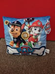 PAW PATROL Lovely Soft Cushion for Boys / Girls Bedroom  Chase / Marshall  30 cm