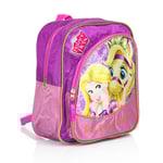 Ryggsäck  27cm - Princess: Lila överdel