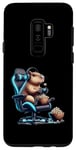 Coque pour Galaxy S9+ Capybara Popcorn Animal Manette de jeu Casque Gamer