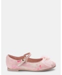 Ted Baker Womens Cheriy M14941 Bow Detail Ballet Shoe, Pink - Size UK 1 Infant