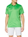 NIKE Men's Dry Academy 18 Short Sleeve Polo, Light Green Spark/Pine Green/White, XXL UK