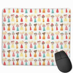 Little People from Around The World Non-Slip Rubber Mouse Mat Mouse Pad for Desktops, Computer, PC and Laptops 9.8 X 11.8 inch
