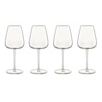 Luigi Bormioli Talismano Chardonnay Glasses 450ml, Dishwasher Safe - Pack of 4