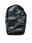 Grey Camo Camouflage Army Print Roxy Boys School Backpack Rucksack New