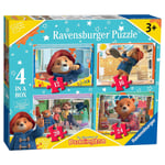 Ravensburger The Adventures of Paddington Bear 4 in a Box Jigsaw Puzzle Game 3+