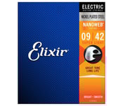 Elixir Nanoweb 09-42 Super Light - Elektrisk gitar strenger