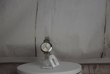 NEW DKNY Ellington NY2582 Women's Silver Tone Watch Stainless Steel Strap Box