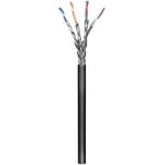 Installationskabel S/FTP, Cat 6A, 100 m rulle, utomhus
