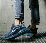 Nike Air Max 720 GS Blue Void/violet Trainers UK Size 6 EUR 39 US 6.5 AQ3196-402