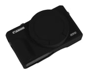 Silicone Pouch for Canon G7x Mark III Camera Case Black CC2607a
