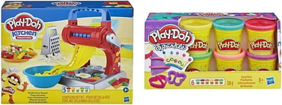 Play-Doh Kitchen Creations Noodle Party Playset for Children Aged 3 and Up with