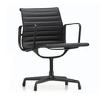 Vitra - EA 108, Svart Bas, Läder: Kat. L40 - Leather Premium - 66 - Kontorsstolar - Charles & Ray Eames - Svart