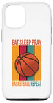iPhone 15 Pro Eat Sleep Pray Basketball Repeat Case