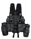 Brandit Tactical Vest (Dark Camo, One Size) Size Dark Camo