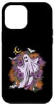 iPhone 14 Plus Vintage Floral Ghost Cute Halloween Womens Kids Man Case