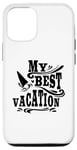 iPhone 14 My Best Vacation Adventure Travel Beach Surf Case