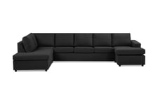 NEW YORK U-soffa XL Divan Höger Antracit -