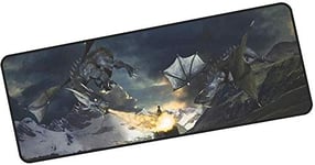 Awesome Mouse Mat, Mouse Pad Gaming Mouse Pad Large Mouse Mat The Elder ScrollsGame Keyboard Mat Cafe Mat Extended Mousepad For Computer PC Mouse Pad (Color : C, Size : 900 * 400 * 3mm)