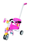 Zapf Creation 834299 Baby Born Puppenzubehör für 43cm Puppen, Dreirad mit Stange, Hupe, Schlaufen Sicherheitsgurt in Rosa und weiß