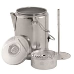 Easy Camp Adventure Coffee Pot - Kettle with Percolator - Can Be Used Over Fire
