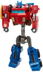 TRANSFORMERS Bumblebee Cyberverse Adventures - Robot Guerrier Optimus Prime - 13,7 cm - Jouet Transformable 2 en 1