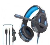 Gaming Headset with Microphone for PC Laptop PS4 Xbox One PS5 Headphones Bass
