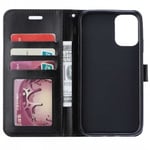OnePlus 8T Plånboksfodral PU-Läder 4-FACK Svart