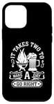 iPhone 12 mini It takes two - Men Barbeque Grill Master Grilling Case