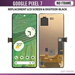 For Google Pixel 7 LCD Black No Frame Original Screen Touch Display Assembly UK