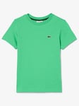 Lacoste Boys Classic Short Sleeve T-shirt - Peppermint, Light Green, Size 5 Years