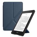MoKo Case Fits 6" Kindle Paperwhite (10th Generation, 2018 Releases), Standing Origami Slim Shell Cover with Auto Wake/Sleep for Amazon Kindle Paperwhite 2018 E-reader - Indigo