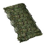 Triamisu Camouflage Net Army Military Camo Net Car Covering Tent Hunting Blinds Netting Optional Size Long Cover Conceal Drop Net -Green Packed In Opp Bags 0.5x1M -0.5x1m