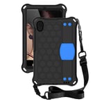 Huawei MediaPad M5 Lite 8 honeycomb texture case - Black / Blue