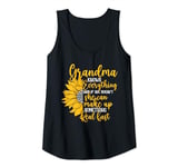 Womens Mother's Day Grandma Can Make Up Something Real Fast Tank Top