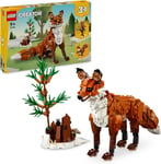 LEGO Creator 3in1 Forest Animals: Red Fox Toy to Owl Figure Squirrel... 