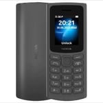 Nokia 105 (New 2023 Model) - 1.8" IPS Display -( Dual Sim - Unlocked)