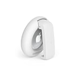 Belkin AirTag Case with Clip, Secure Holder Protective Cover Key Chain, Key Ring for Apple AirTag with Scratch Resistance Accessory – White