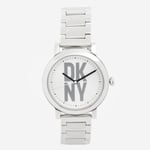 DKNY Soho D Three-Hand Stainless Steel Watch NY6620