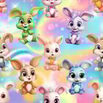 KC Funny bunny - Trikåtyg