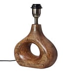 Cottex Lampfot trä brun H21 cm
