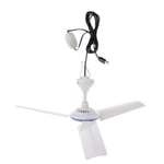 Ceiling Fan Air Cooler Portable USB Fans DC 5V for Bed Camping Outdoor Mini Hanging Camper Tents