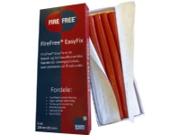 SCANDI SUPPLY FireFree® EasyFix er en let anvendelige og brandgodkendt fugemasse, leveret i æske med afskårne strimler klar til brug.