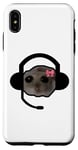 iPhone XS Max Sad Hamster Meme Sad Hamster Gamer with Headset Head Case