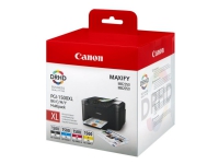 Canon PGI-1500XL C/M/Y/BK Multipack - Lång livslängd - svart, gul, cyan, magenta - original - bläcktank - för MAXIFY MB2050, MB2150, MB2155, MB2350, MB2750, MB2755